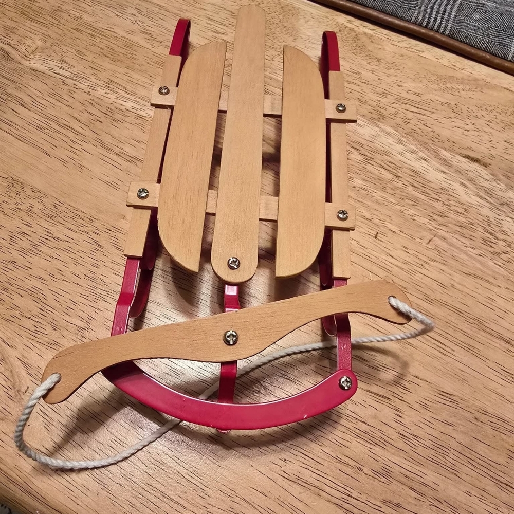 Mini Sled Decor